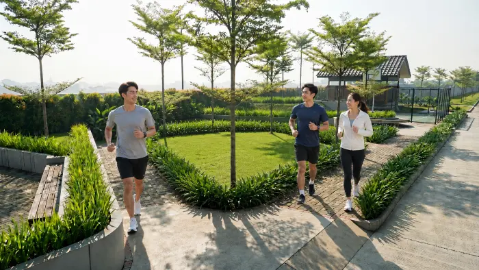 Jogging Track di Grand Almas